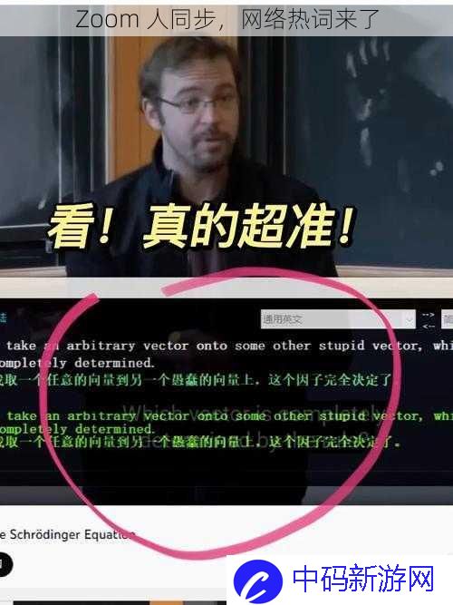 Zoom  人同步，网络热词来了