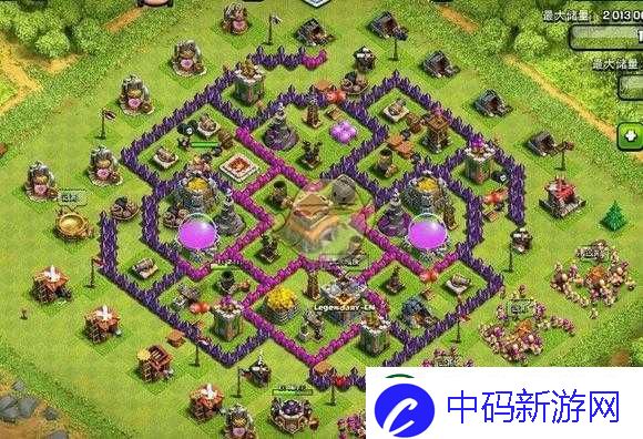 COC-部落冲突-8-本龙流三星难度分析