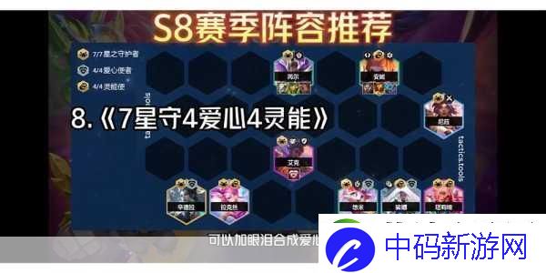 云顶之弈S8赛季-混沌AI卡蜜尔阵容与装备搭配全解析